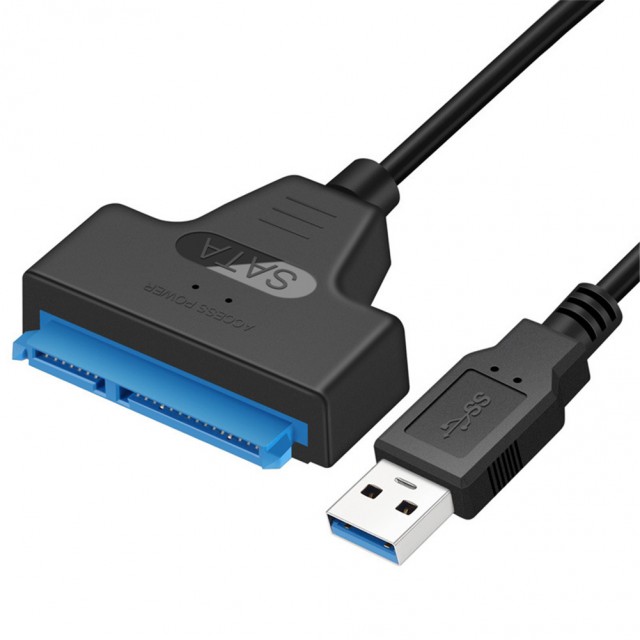 USB-SATA переходник скоростью до 6 Гбит/с для подключения внешнего жесткого